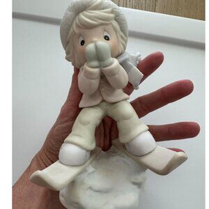 Vintage 1992 Precious Moments "Its so Uplifting to Have a friend Like You" Figur
